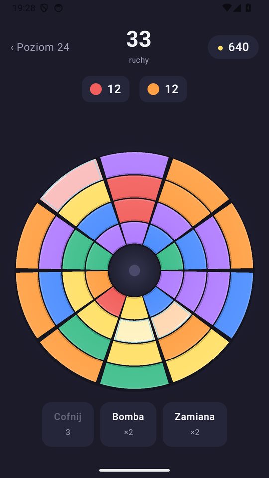 Rondo: a level with frozen segments